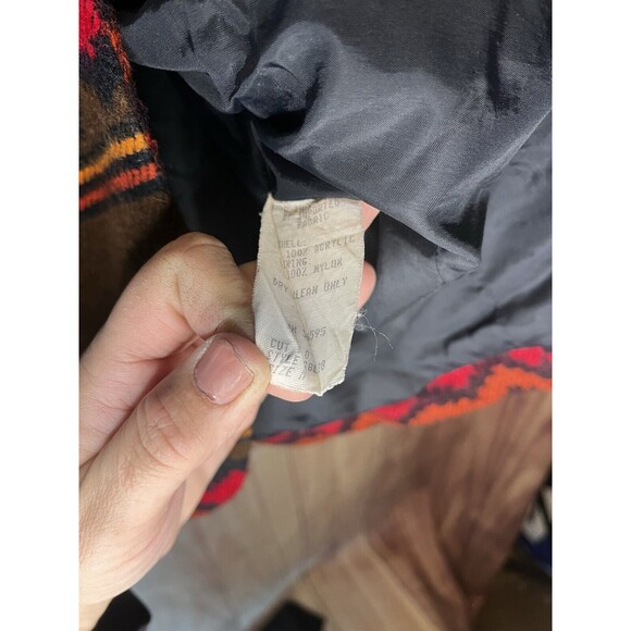 Index By Melrose Vtg Southwestern Blazer Jacket Size M Womens Lined One Button - Picture 6 of 6